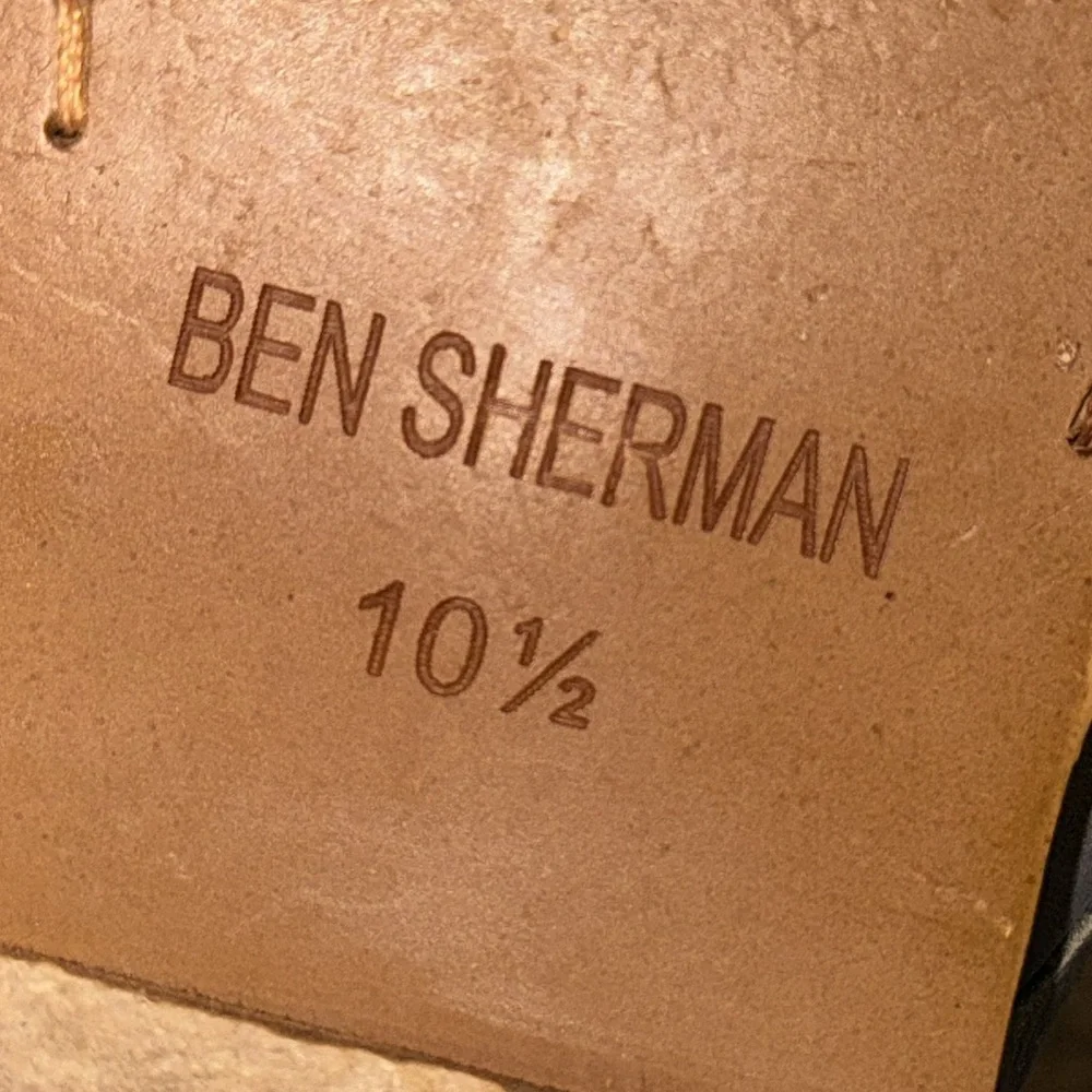 Ben Sherman grey distressed men’s dress shoes lace up size 10.5​ - Picture 9 of 9